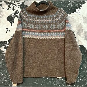 Old Navy Mock Neck Wool Sweater